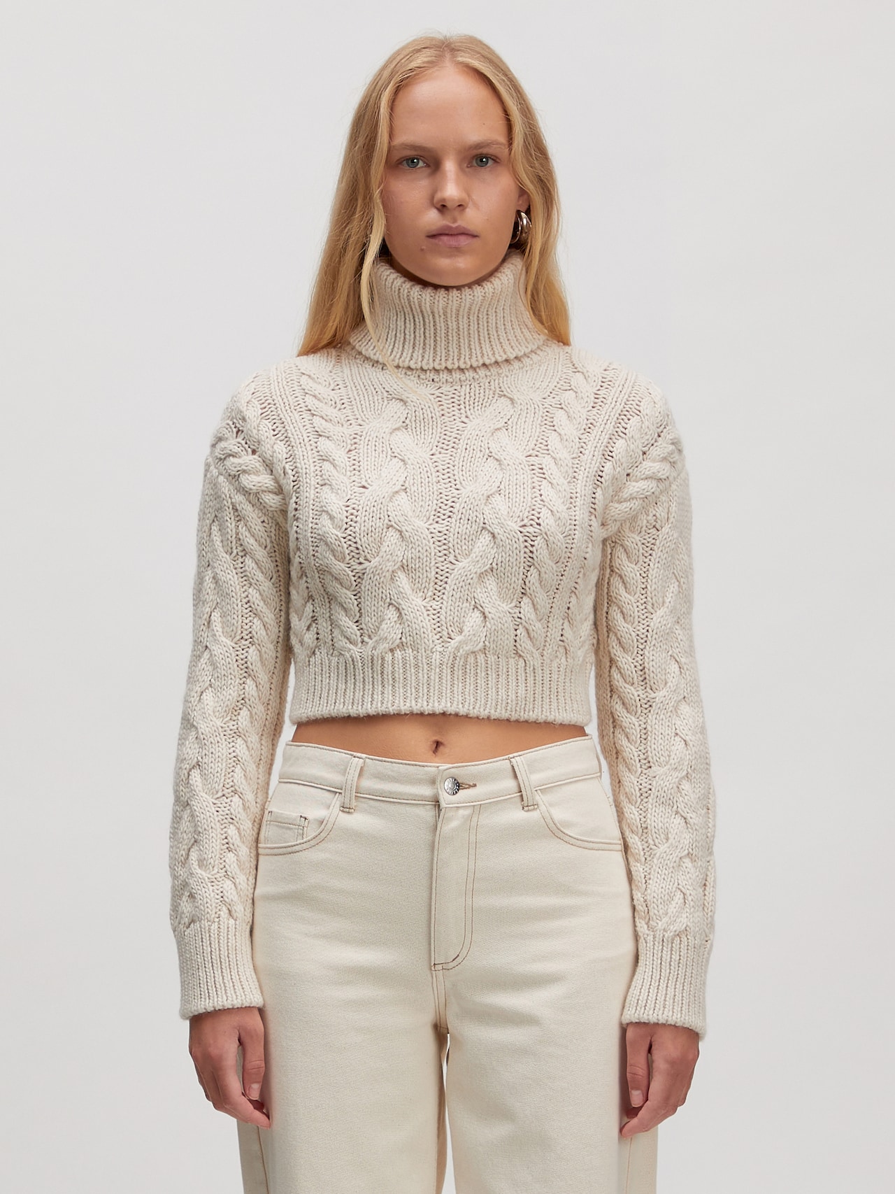 EDITED Pullover 'Xandra' beige