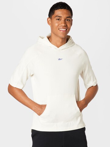 Reebok Sports sweatshirt 'Les Mills' in White: front