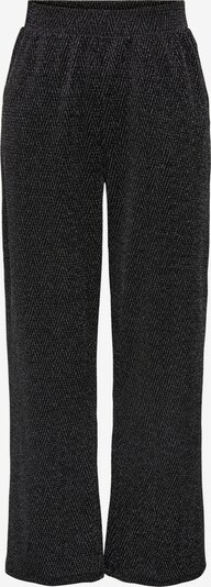 Pantaloni 'Ziggy' ONLY pe negru / argintiu, Vizualizare produs