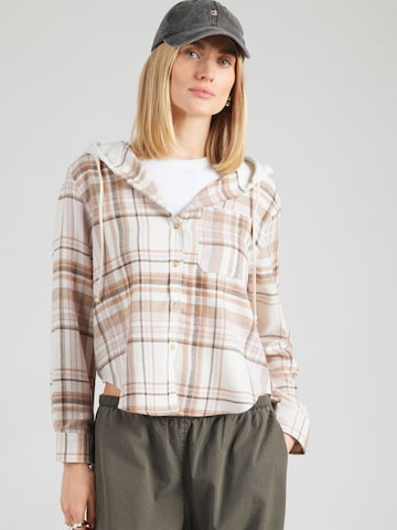 Hailys Bluse 'Ma44xi' in Beige: Vorderseite