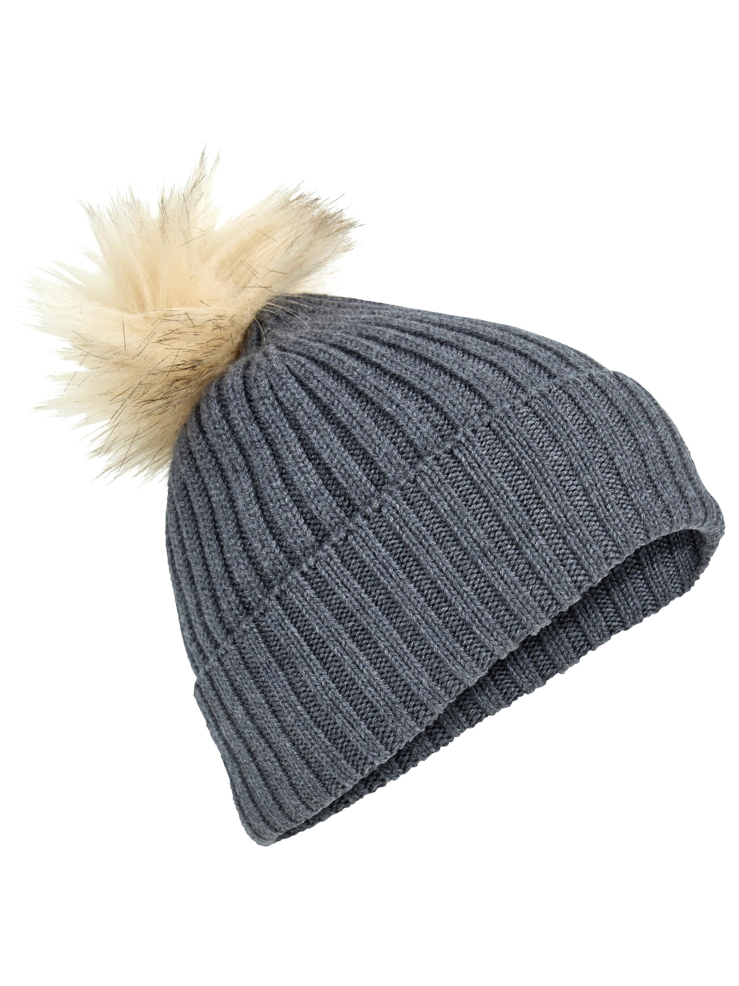 FALKE Mütze‌‌‌‌‌ in Grau: Vorderseite