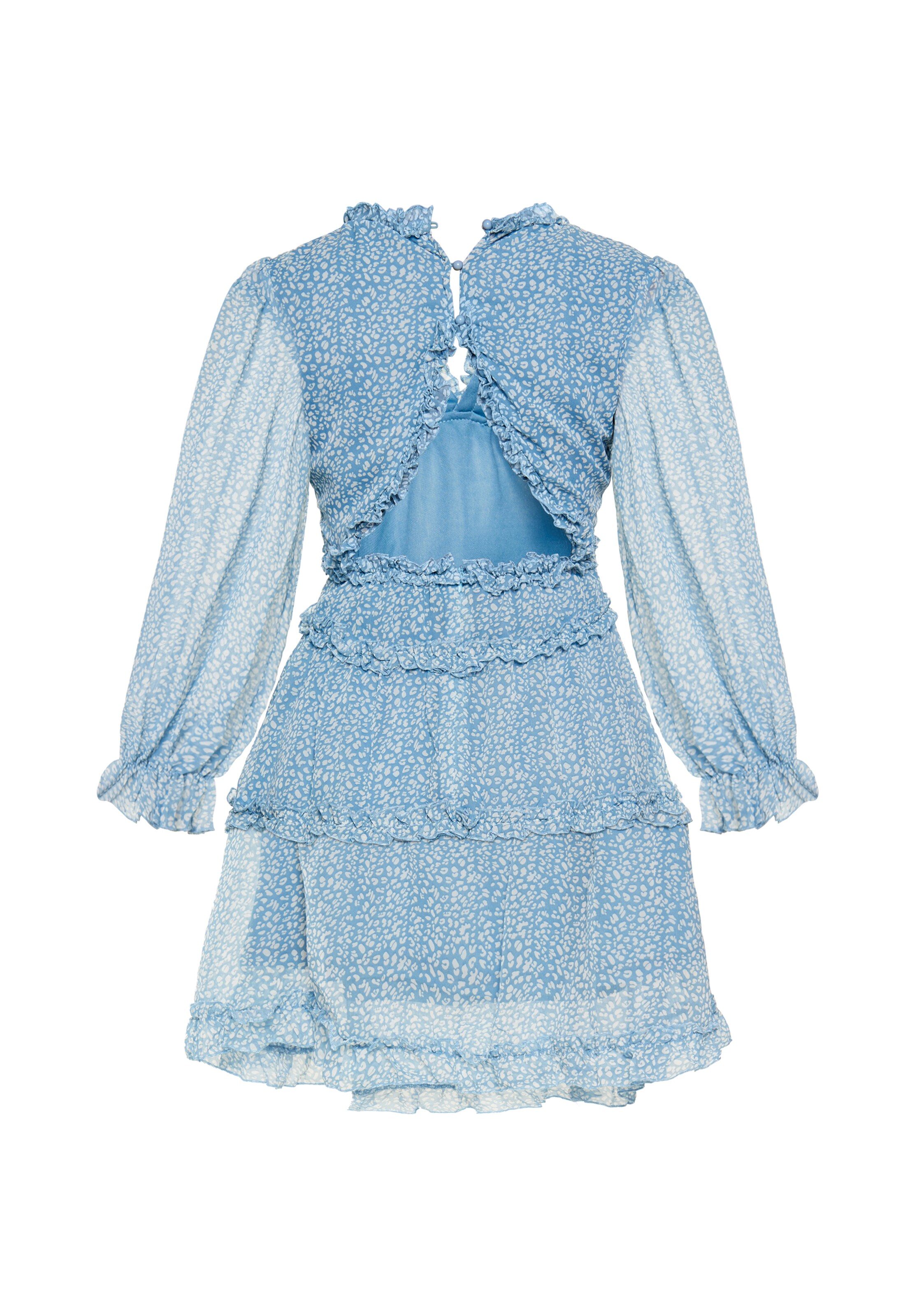 FELIPA Šaty 'Fashion Look' - Modrá