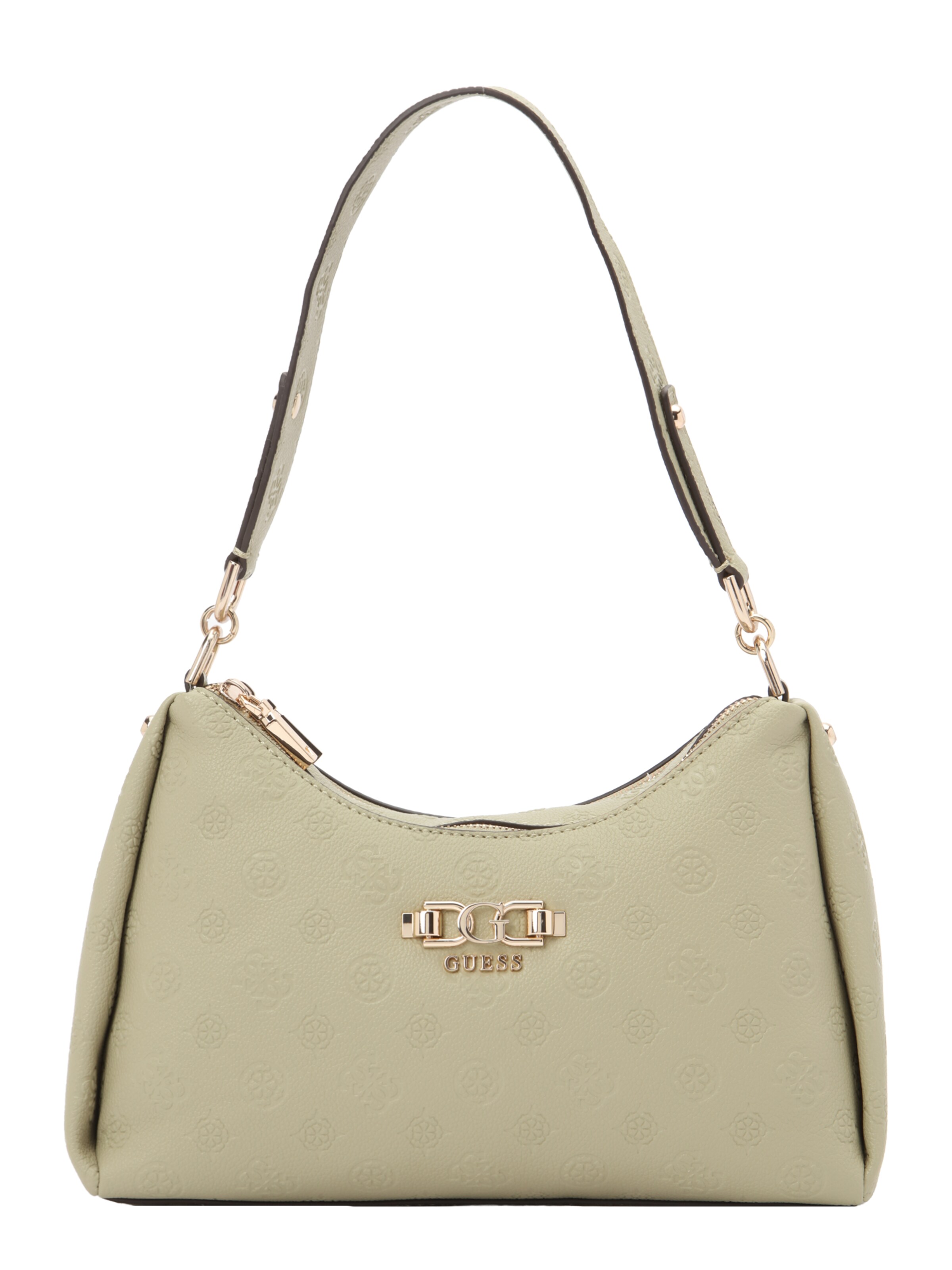 Borsa a spalla 'ANISE' di GUESS in verde: frontale
