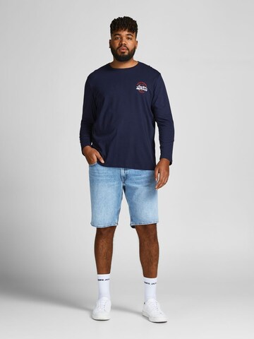 Jack & Jones Plus Regular Jeans 'Chris Original' i blå