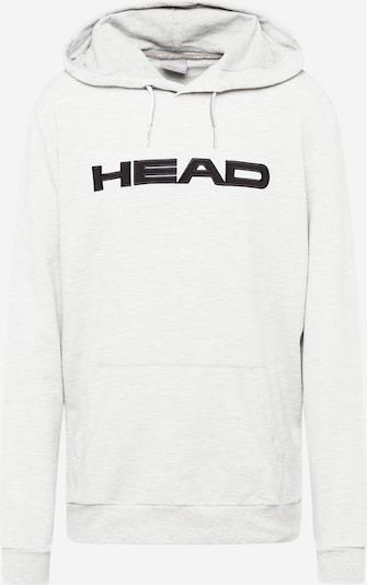 HEAD Sportsweatshirt 'CLUB BYRON' in graumeliert / schwarz, Produktansicht