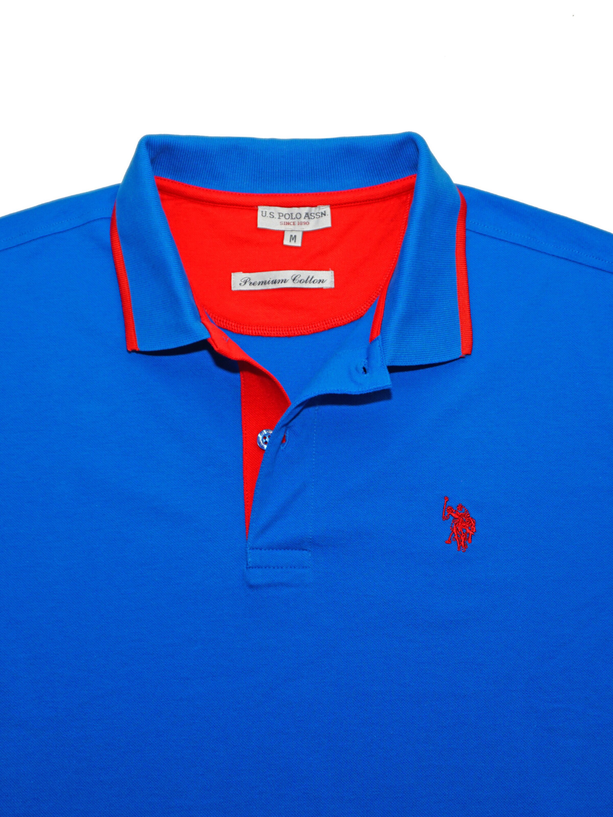 U.S. POLO ASSN. Poloshirt in Blau