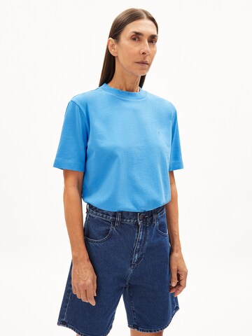 ARMEDANGELS Shirt 'TARJAA' in Blue: front