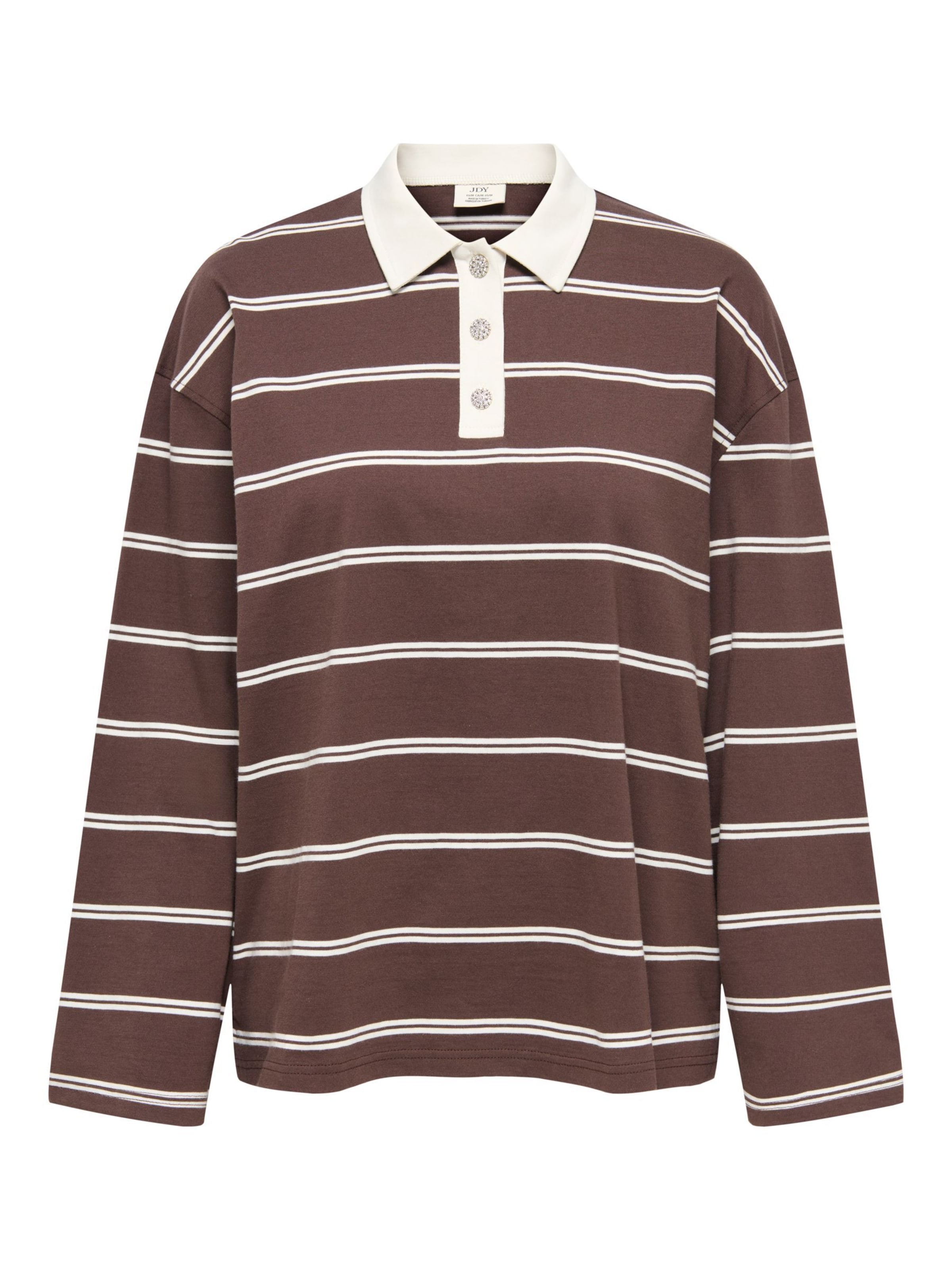 T-shirt 'JDYLINE' JDY en marron : devant