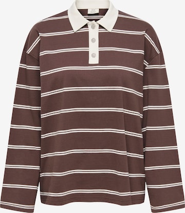 T-shirt 'JDYLINE' JDY en marron : devant