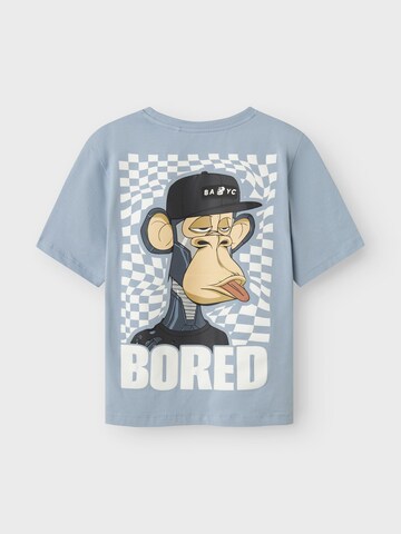 NAME IT - Camiseta 'Bored Ape' en azul