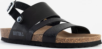 Bayton Sandalen met riem 'Vitoria' in Zwart