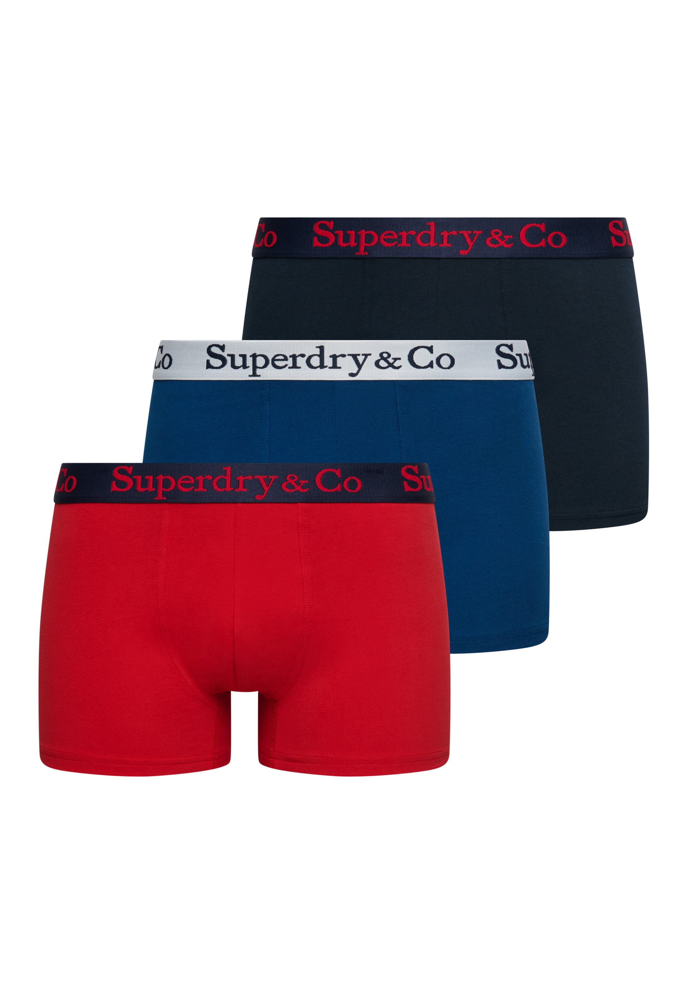 Superdry & Co Bokserki w kolorze niebieski: przód
