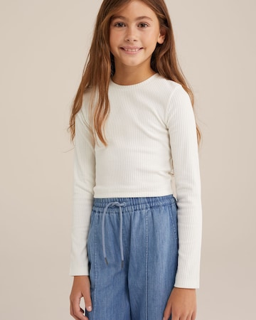 WE Fashion Shirt in White: front