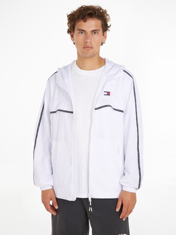 Tommy Jeans Between-Season Jacket in White: front