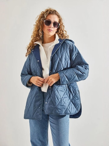 Bianco Lucci - Casaco meia-estação em azul