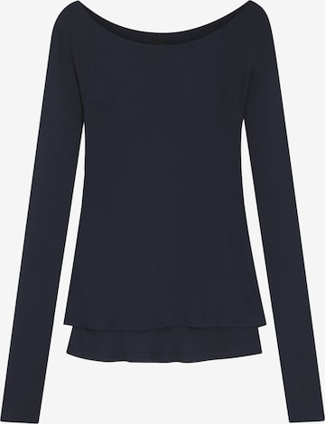 BOSS Sweater ' Edupla1 ' in Blau: Vorderseite