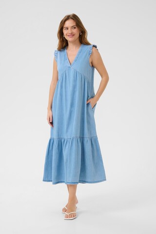 CULTURE Dress 'Berteline' in Blue: front