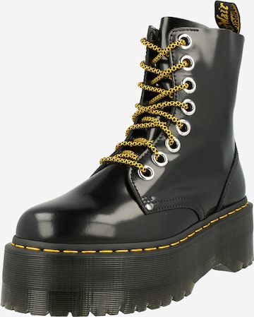Dr. Martens Lace-Up Ankle Boots 'Max' in Black: front