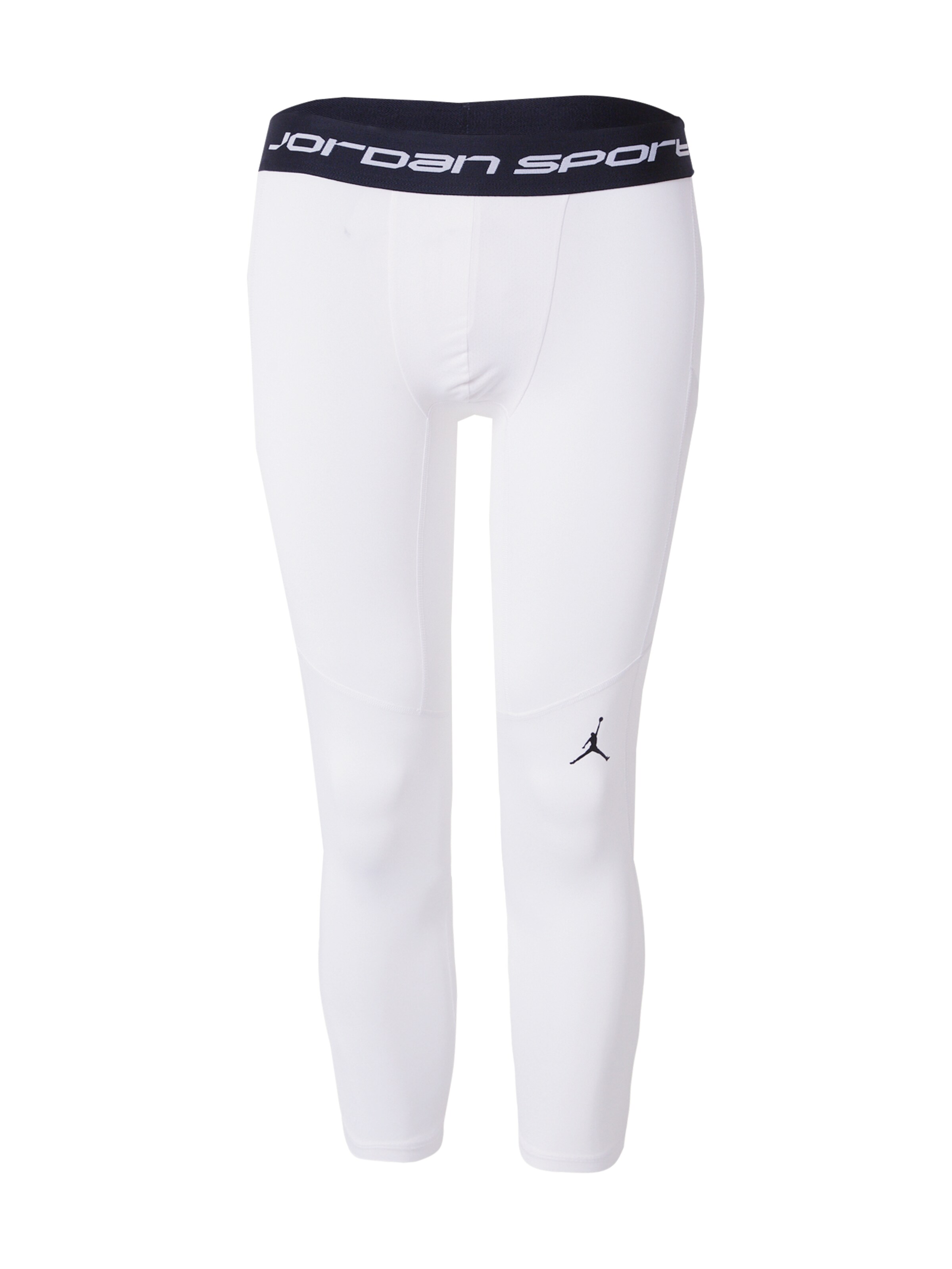 Jordan Skinny Παντελόνι φόρμας σε λευκό: μπροστά
