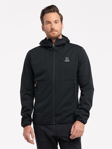 Haglöfs Outdoor jacket 'Multi Flex' in Black: front