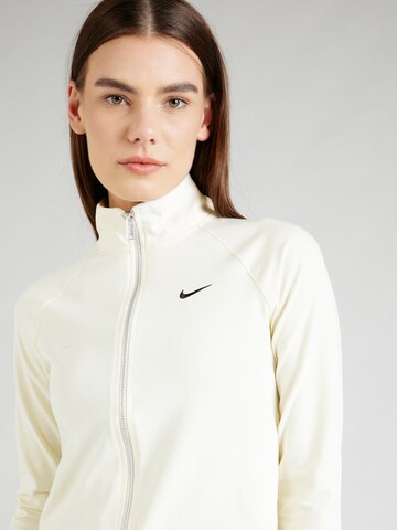 Nike Sportswear Sweatjacke 'Swoosh' in Weiß