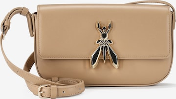 Borsa a spalla di PATRIZIA PEPE in marrone: frontale
