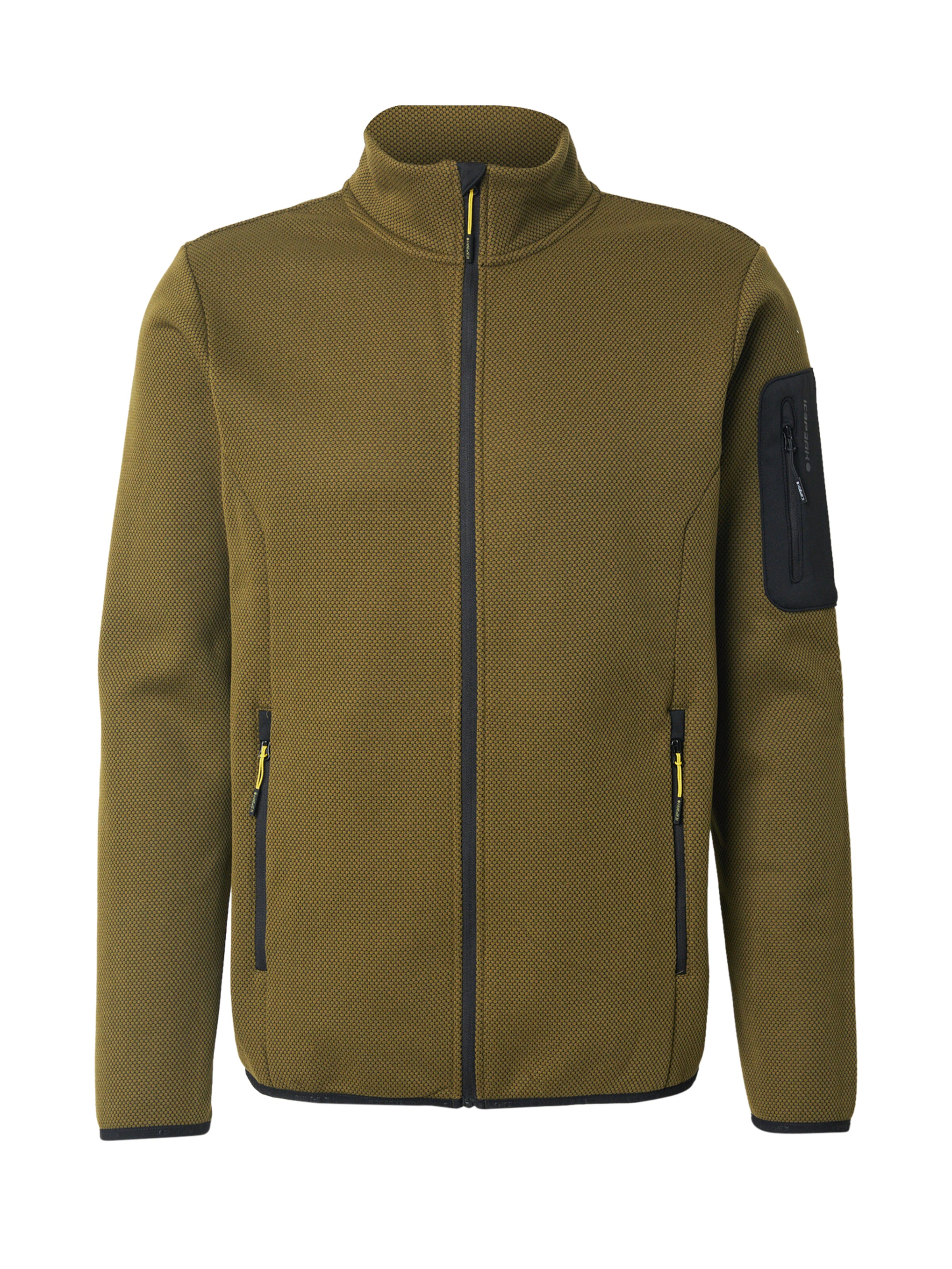 ICEPEAK Ulkoilutakki 'BREDSTEDT' värissä vihreä: etupuoli