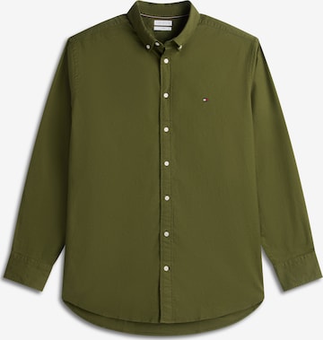 TOMMY HILFIGER Overhemd 'Flex' in Groen: voorkant