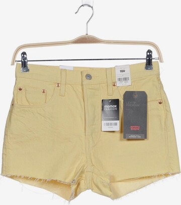 LEVI'S ® Shorts S in Gelb: predná strana