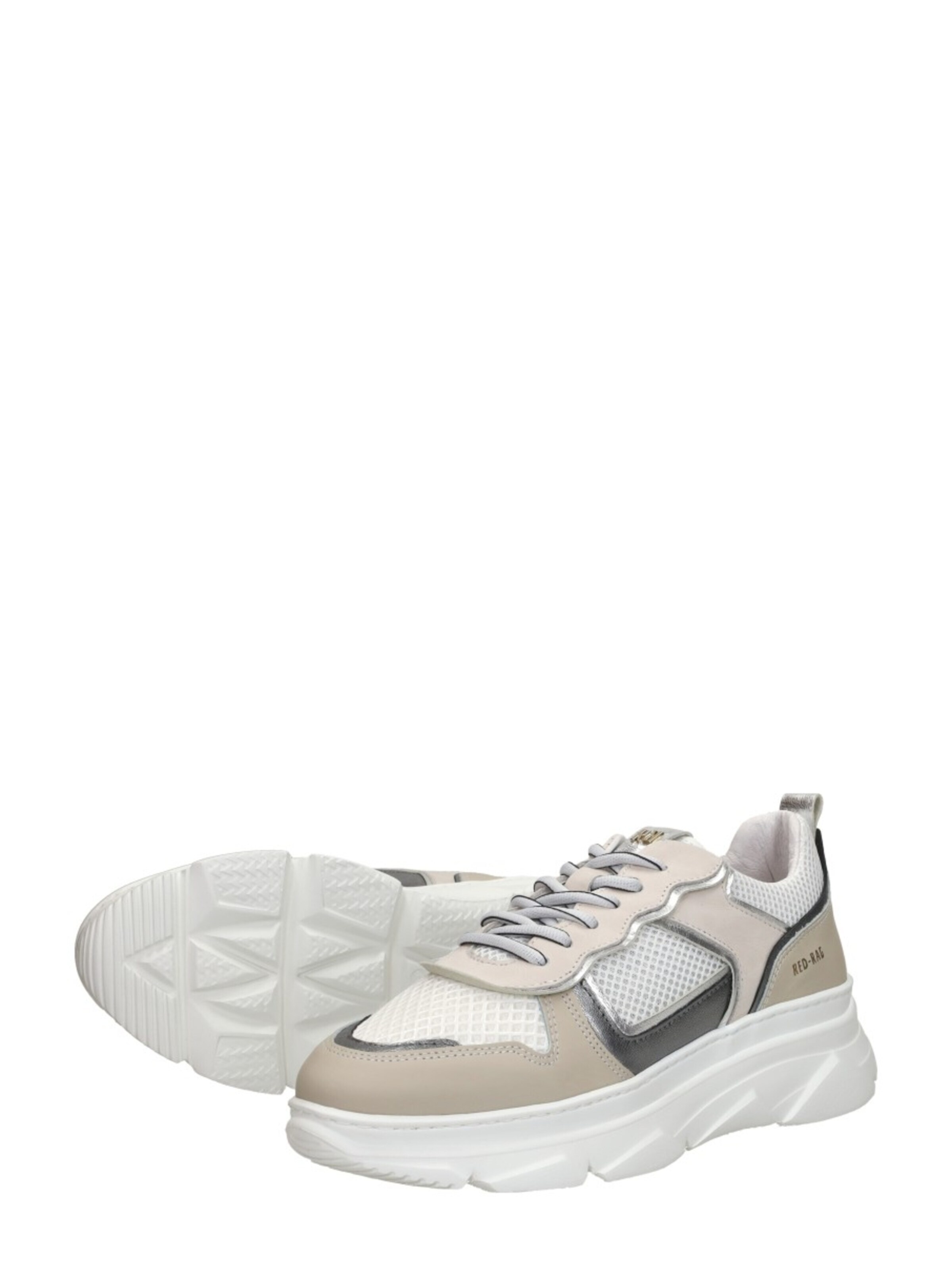 Baskets basses 'Sneakers Laag' Red-Rag en beige