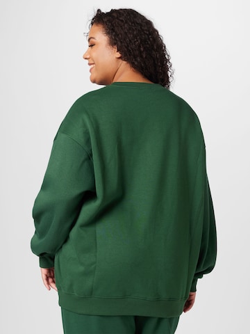 Nasty Gal Plus Sweatshirt in Green