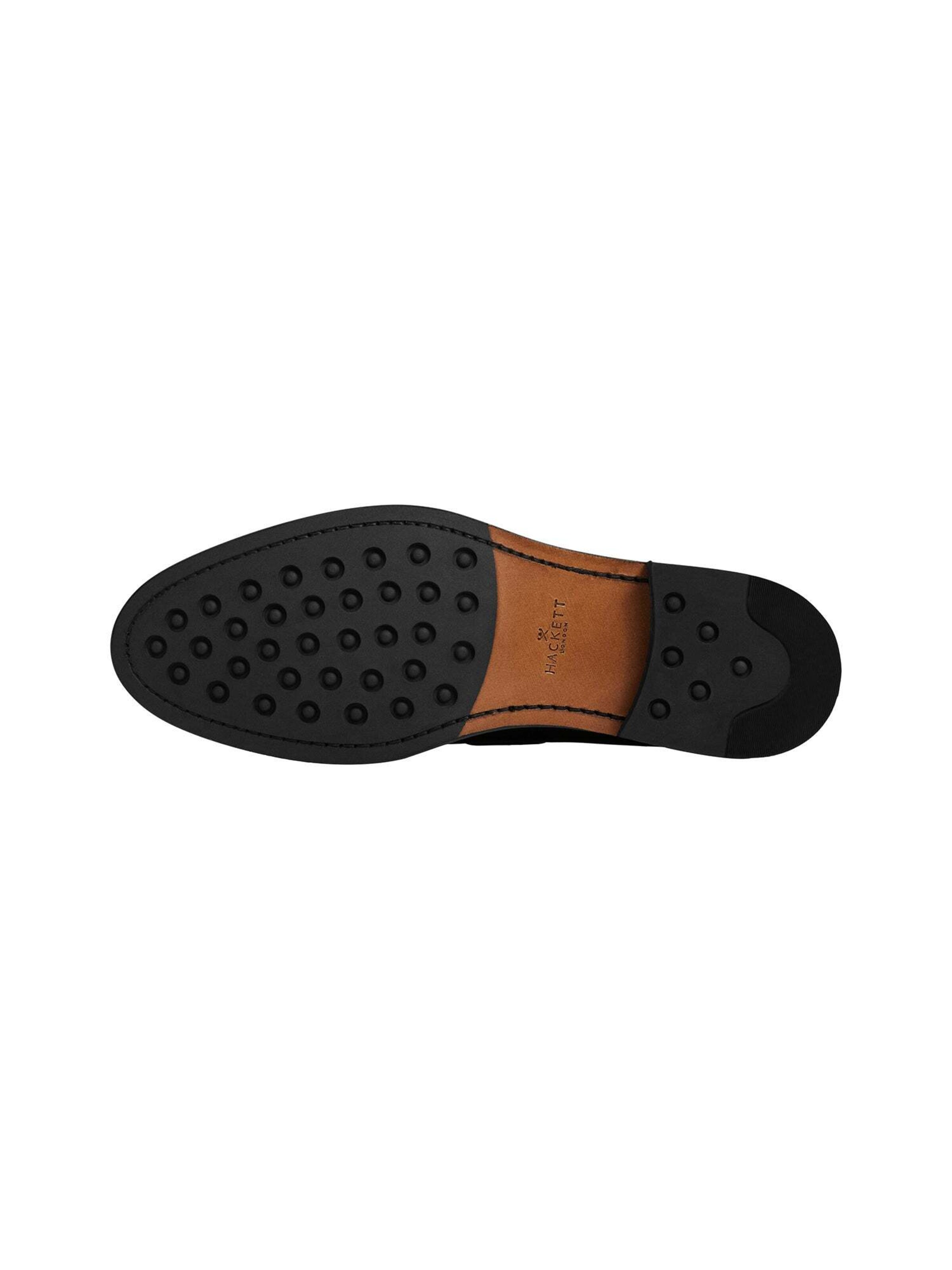 Hackett London Moccasins in Black