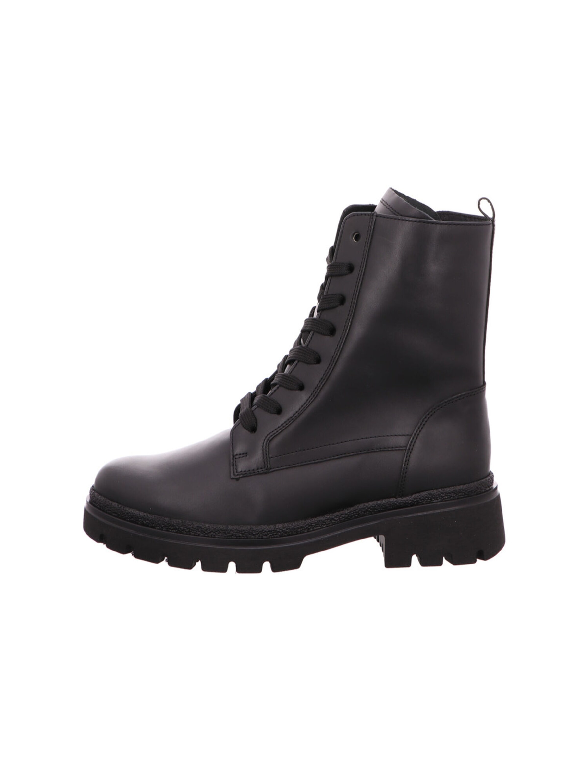 GABOR Schnürstiefelette in Schwarz