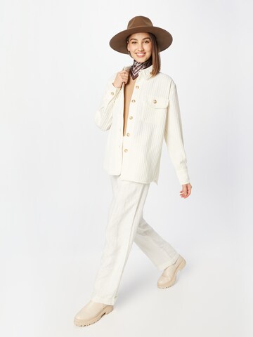 Gina Tricot Between-Season Jacket 'Trine' in White