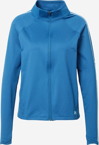 UNDER ARMOUR Athletic Zip-Up Hoodie in Blue: front