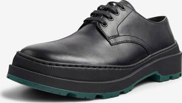 Scarpa stringata 'Brutus Trek' di CAMPER in nero: frontale