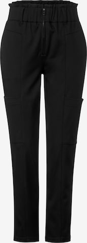 STREET ONE Slim fit Pants in Black: front