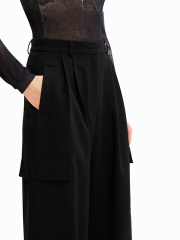 Desigual - regular Pantalón cargo en negro