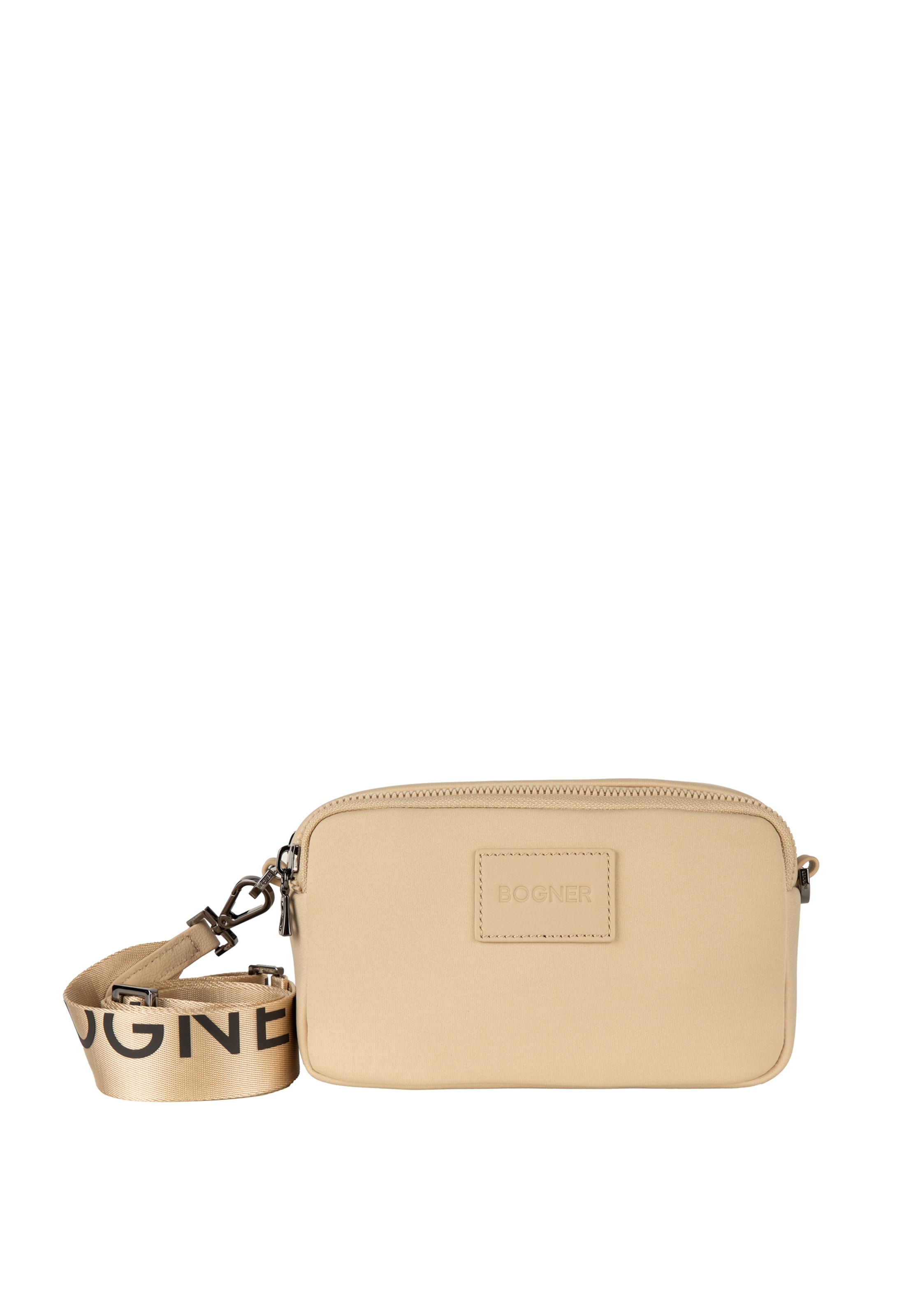Borsa a tracolla 'Alvier Avy' di BOGNER in beige: frontale