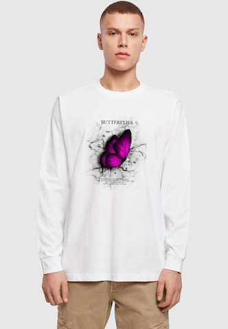 Merchcode Sweatshirt in White: front