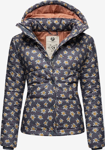 Veste d’hiver Ragwear en bleu : devant