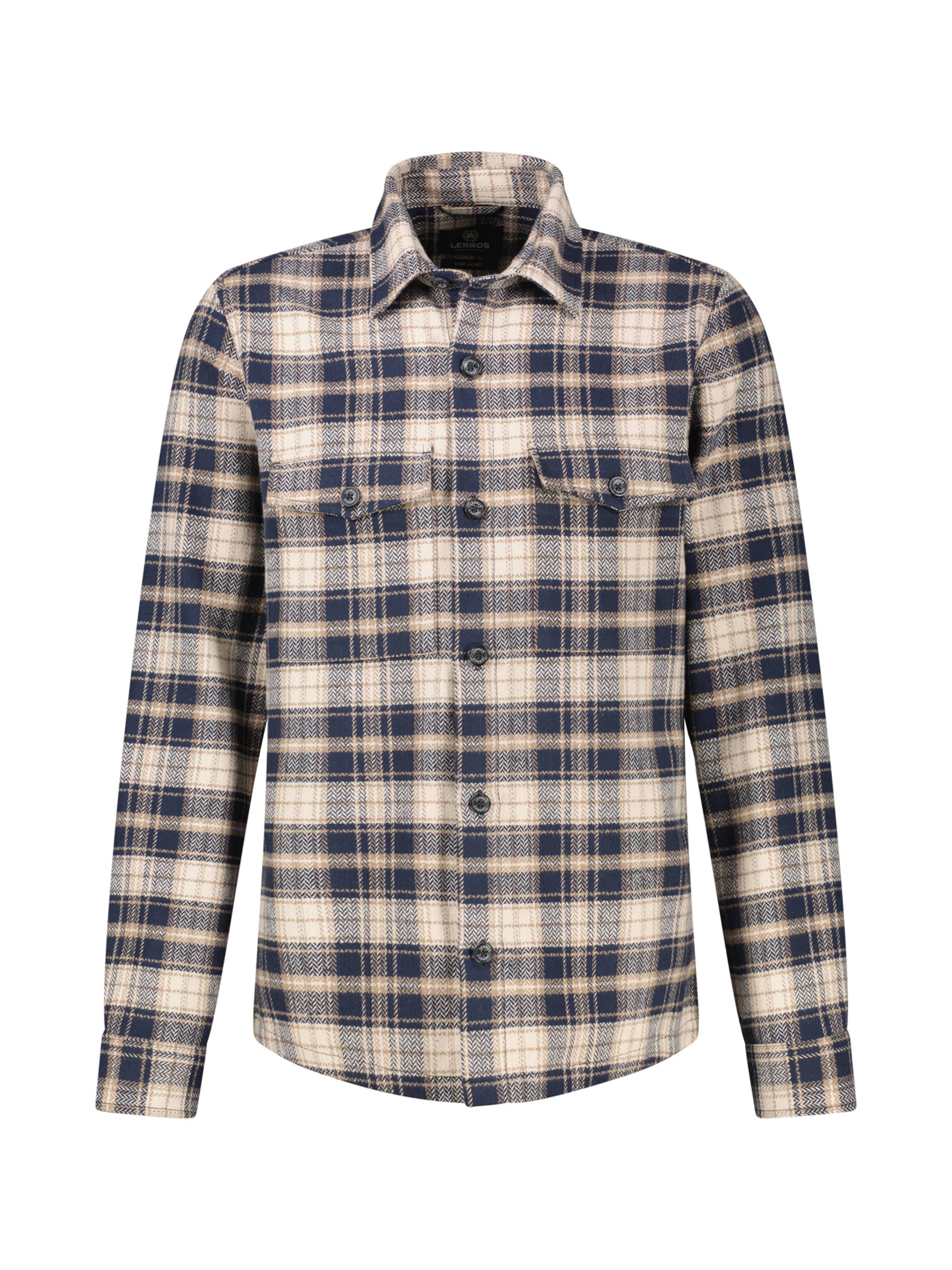 Sweat-shirt LERROS en gris : devant
