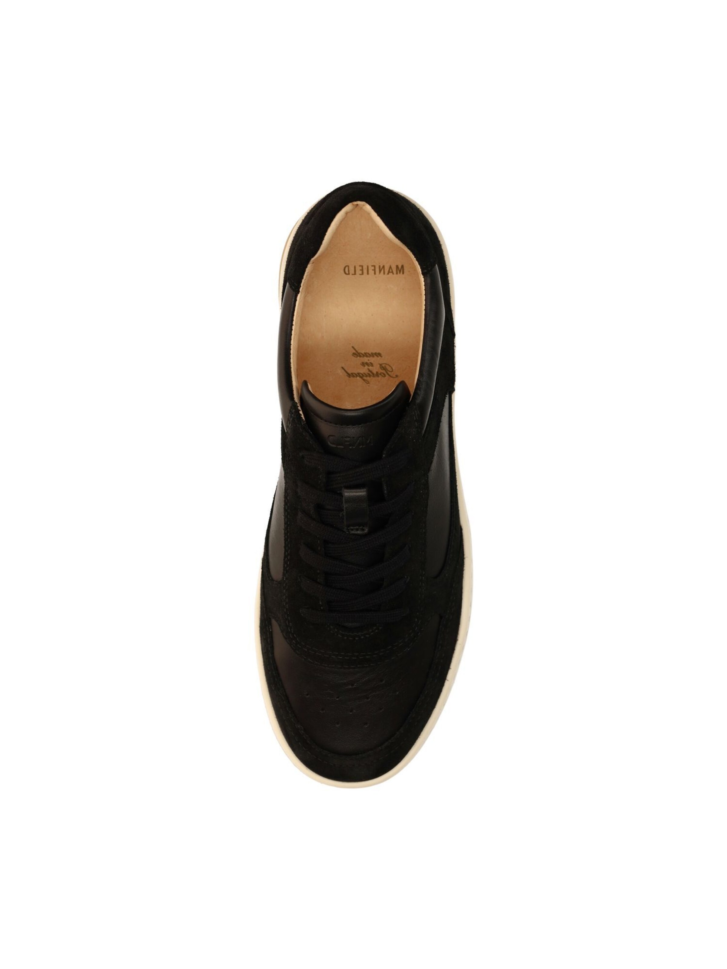 Baskets basses MANFIELD en noir