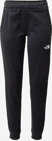 THE NORTH FACE Outdoorbroek 'Reaxion' in Zwart: voorkant