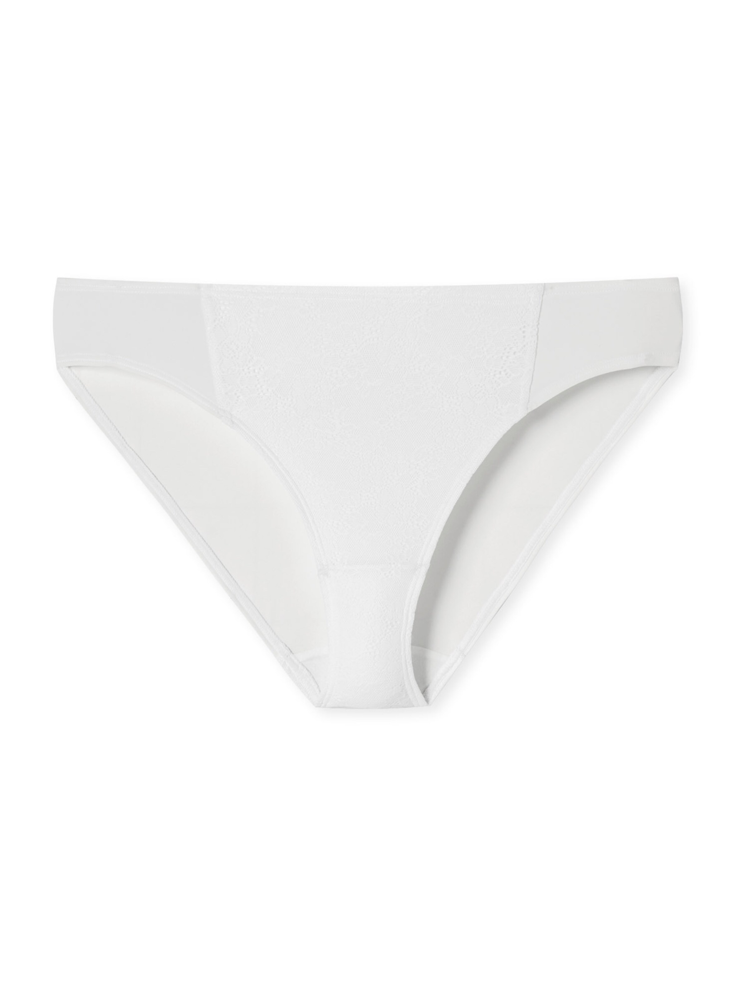 SCHIESSER Slip ' Air blickdichte Spitze ' in Wit: voorkant
