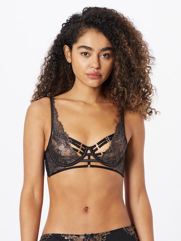 Hunkemöller - Soutien 'Iggy' em preto: frente