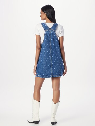 Monki - Falda peto en azul