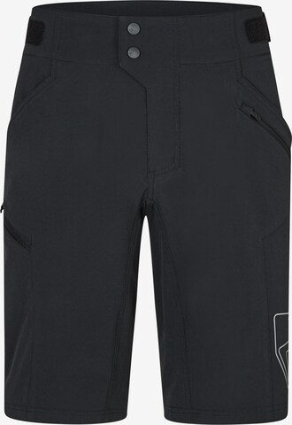 ZIENER Workout Pants 'NONUS' in Black: front