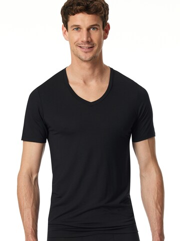 SCHIESSER T-Shirt ' Premium Modal ' in Schwarz