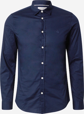 SCOTCH & SODA - Camisa em azul: frente